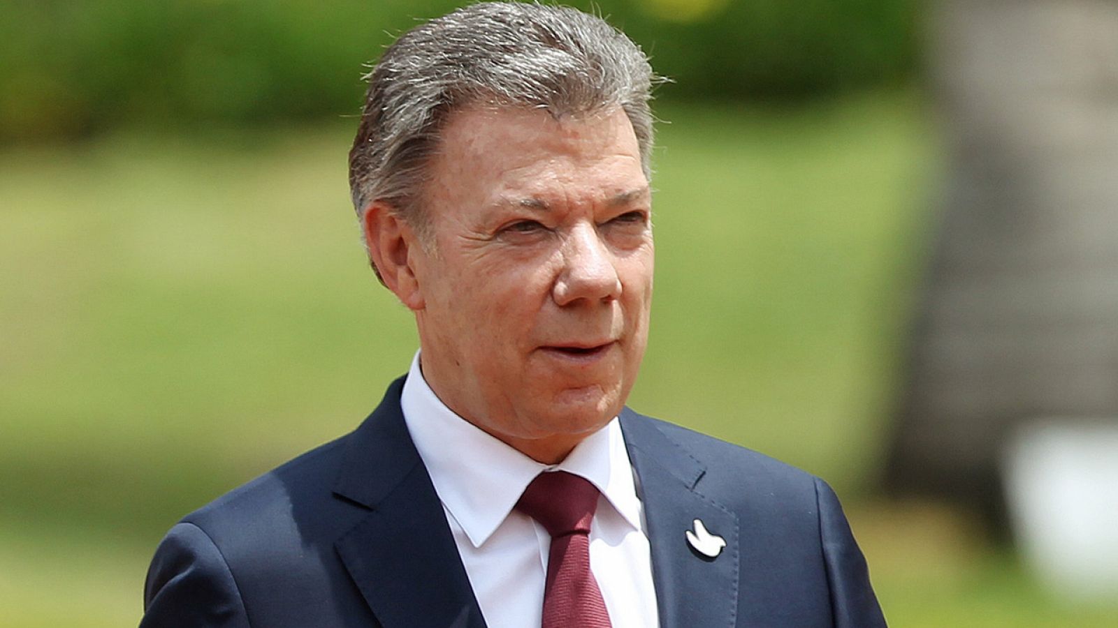 El presidente de Colombia, Juan Manuel Santos, fotografiado en Bogotá