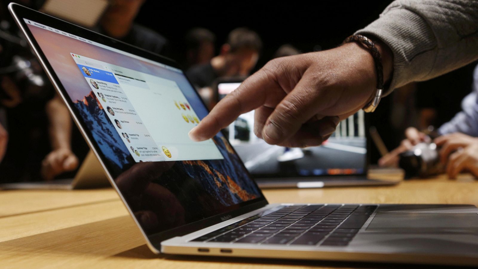 Presentación del nuevo MacBook Pro de Apple en Cupertino, California.