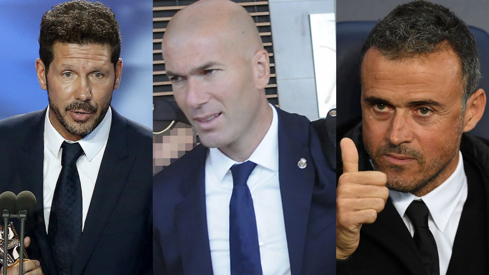 Simeone, Zidane y Luis Enrique están entre los diez seleccionados.