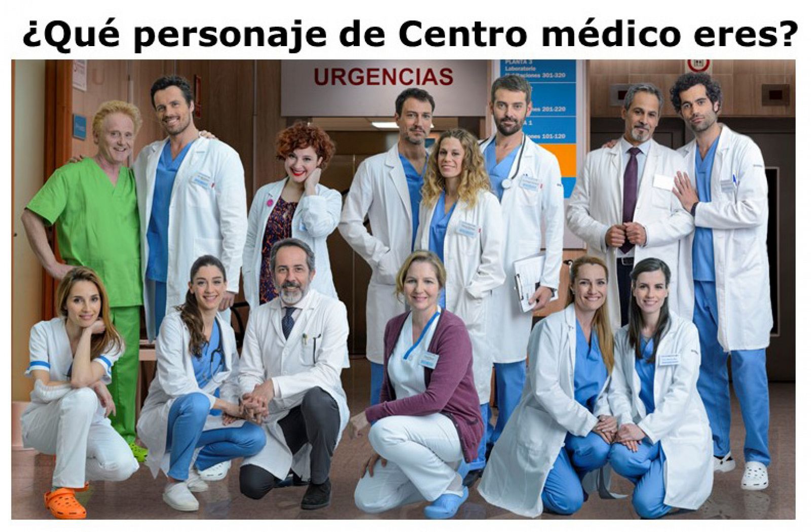 Personajes de Centr medico