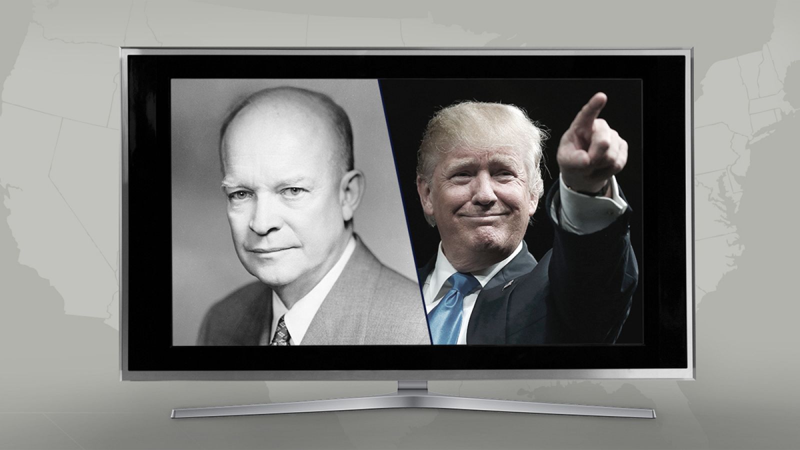 Dwight D. Eisenhower protaganizó los primeros anuncios políticos televisivos en 1952