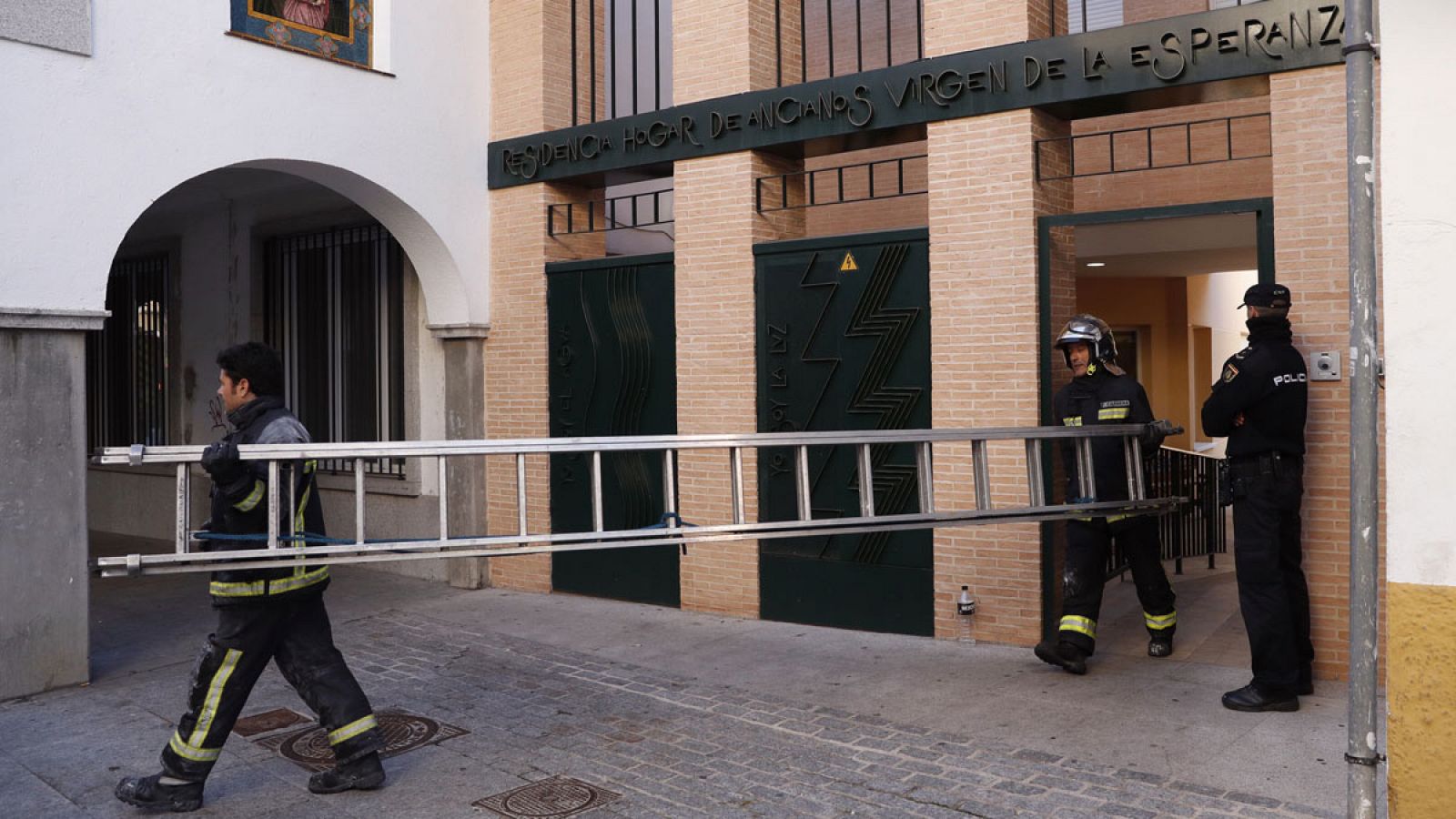 Residencia de Madrid donde ha fallecido un anciano a causa de un incendio