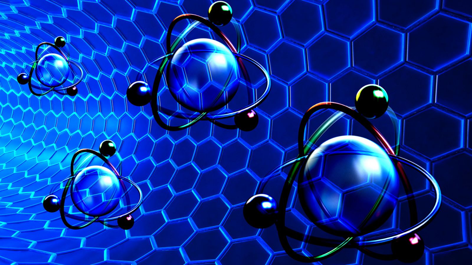 Nanopartícula y concepto de estructura molecular