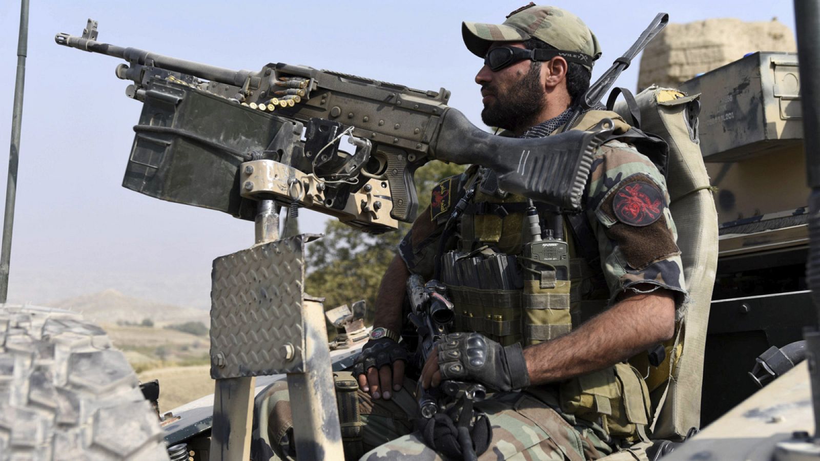 Un efectivo de las Fuerzas de Seguridad afganas.