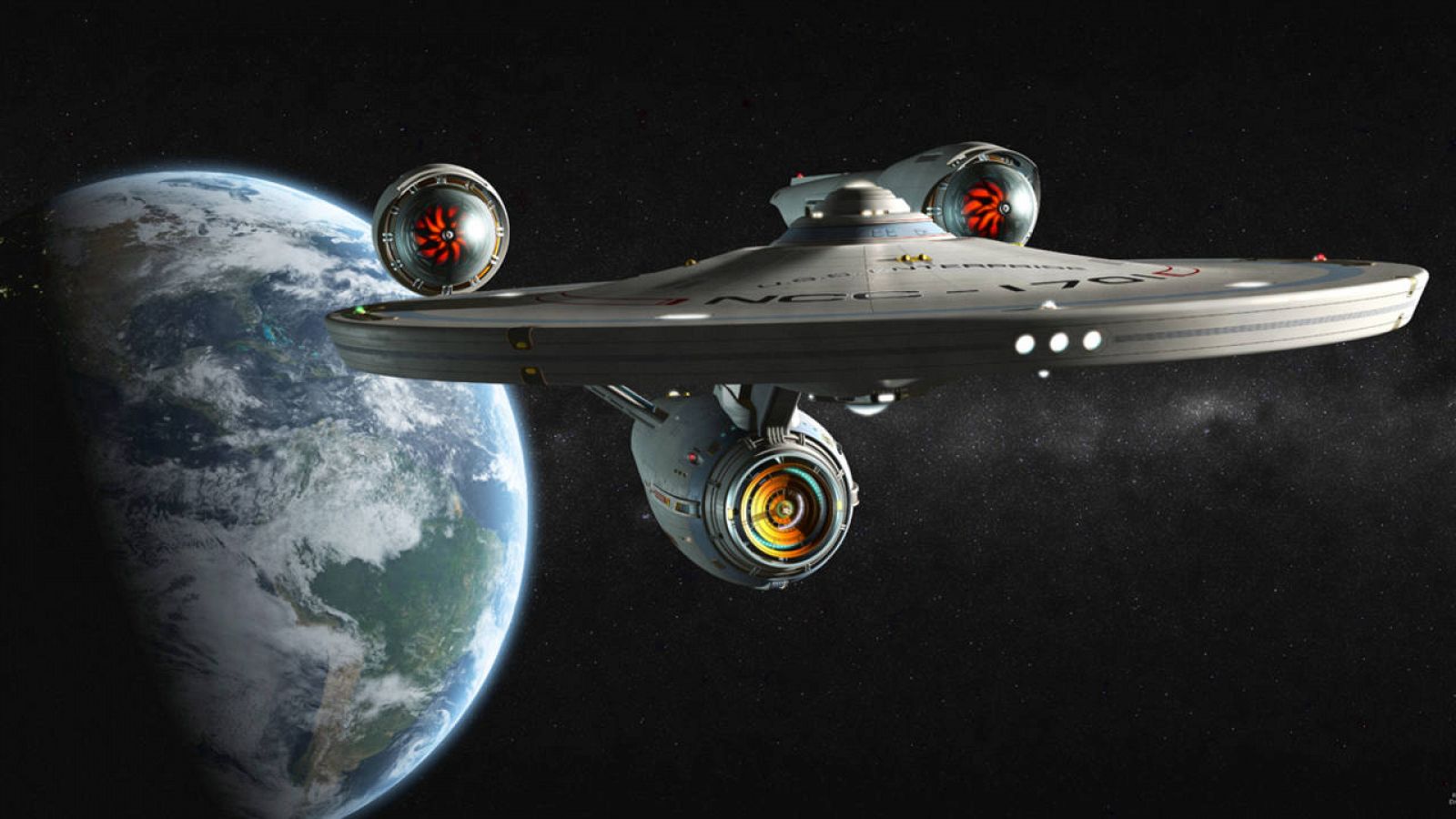 El Enterprise, la famosa nave de 'Star Trek'