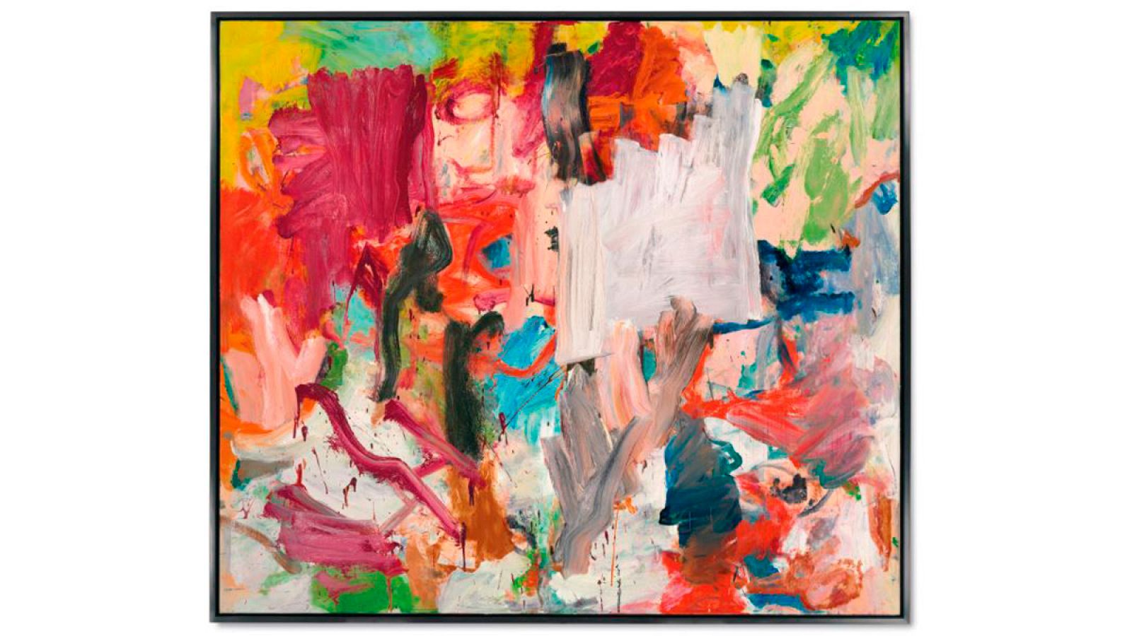 El colorista cuadro "Untitled XXV" (1977), del expresionista Willem de Kooning