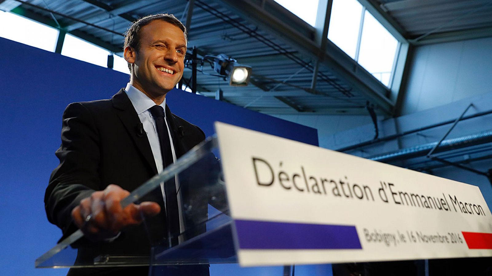 La candidatura de Emmanuel Macron era un secreto a voces desde que dimitió como ministro este verano.