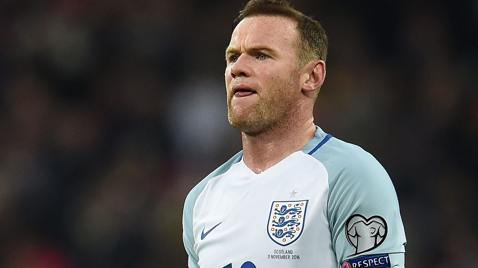 El capitán de la selección inglesa Wayne Rooney