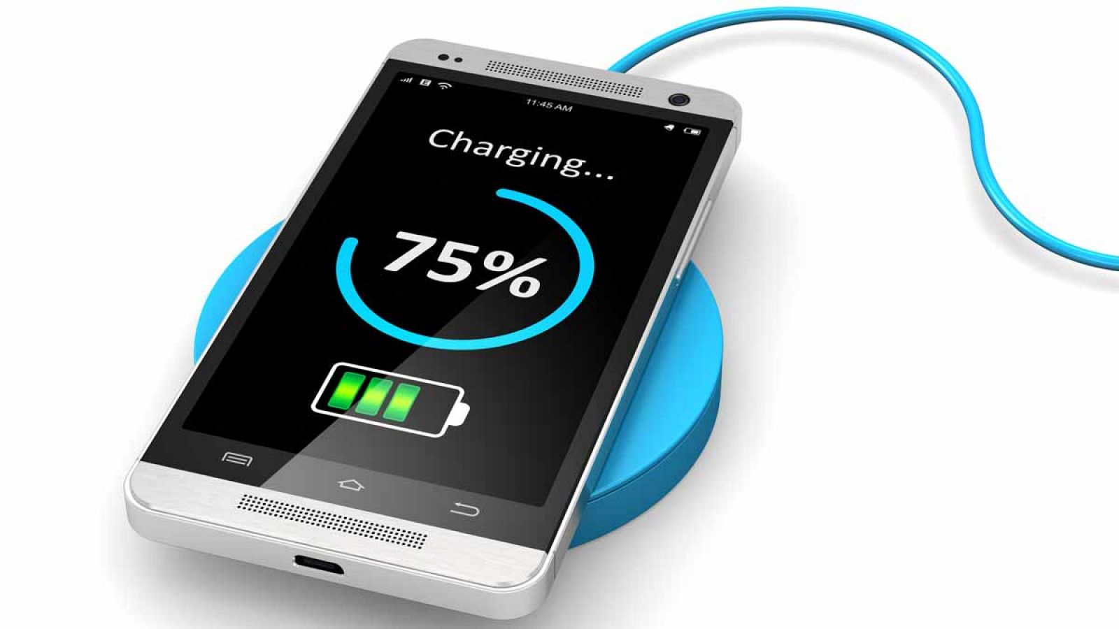 Quick Charge 4 proporciona tiempos de carga más rápidos y más eficientes.