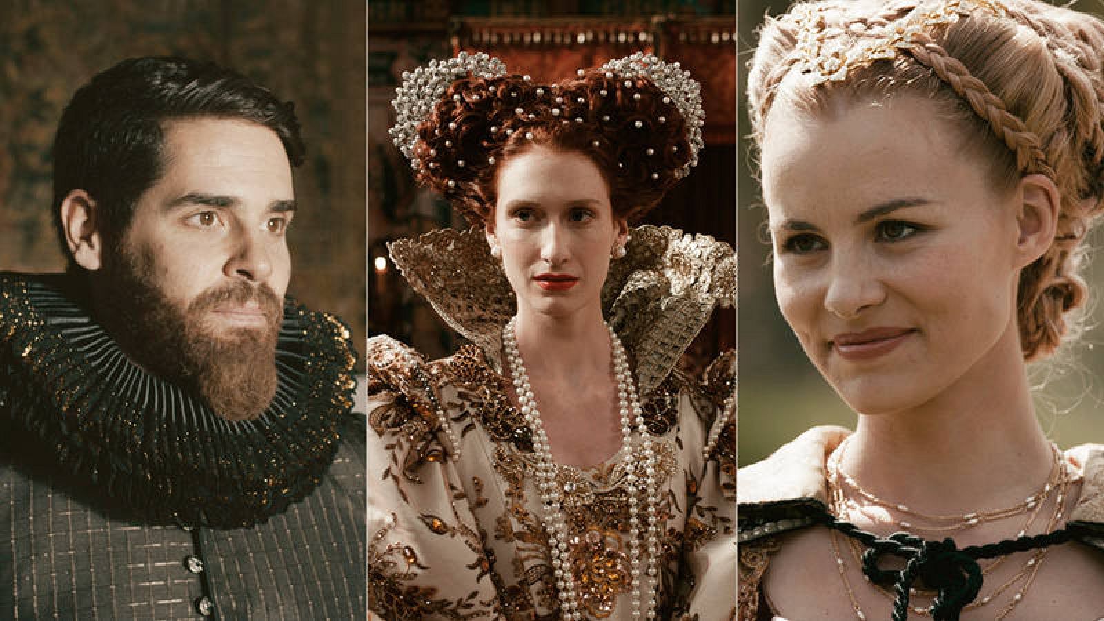 Los lujosos estilismos de 'Reinas': el poder de las joyas y el negro