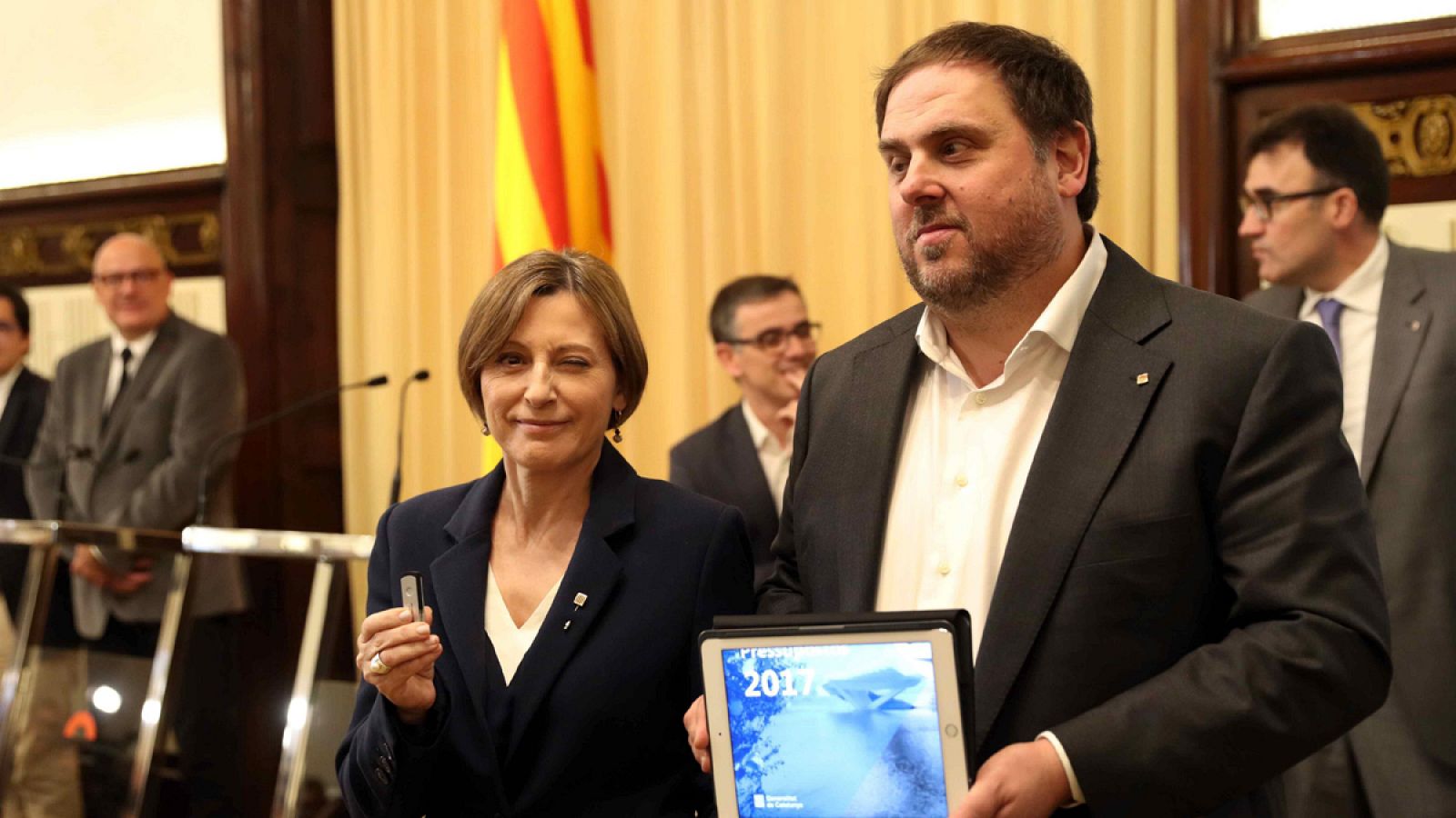 El Govern catalán ha incluido una partida de 5,8 millones de euros para la celebración de un referéndum independentista en los Presupuestos de 2017