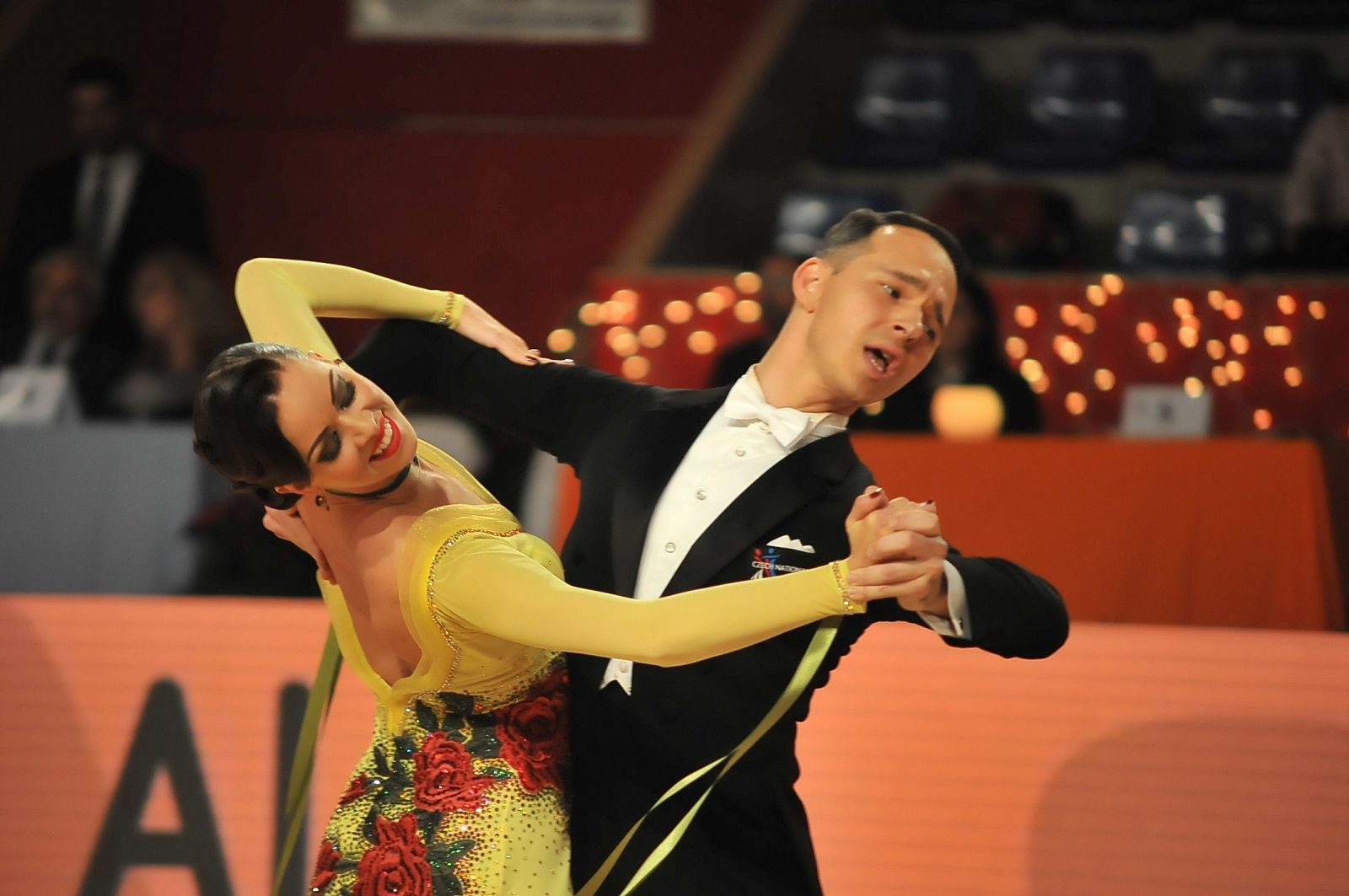 Una pareja participante en el XVIII Spanish Open Salou 2016.