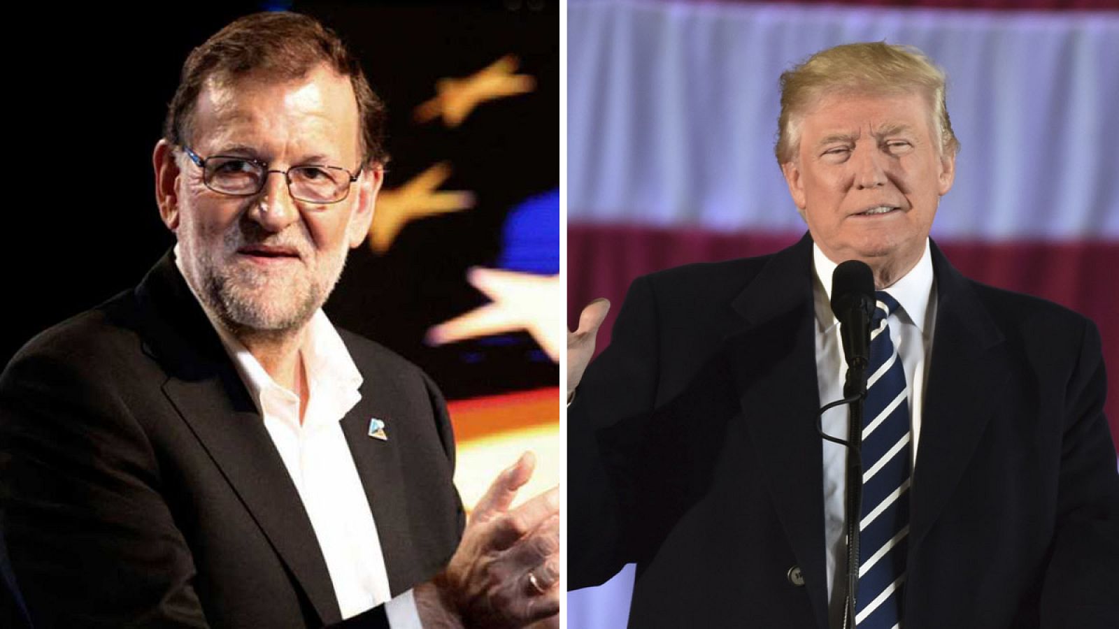 Mariano Rajoy ha mantenido una conversación telefónica de veinte minutos con Donald Trump