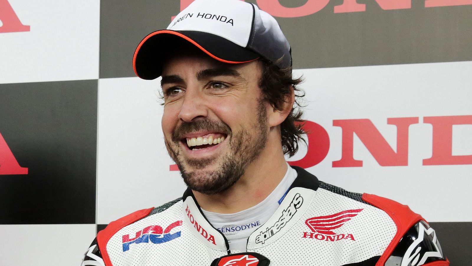Fernando Alonso, en un acto de Honda.