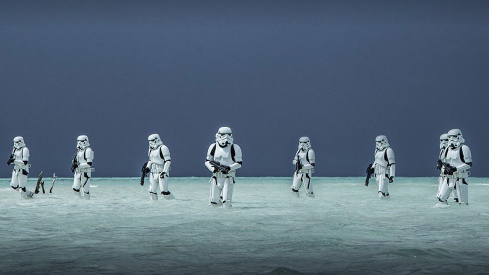Stormtroopers, en una secuencia de 'Rogue one'.
