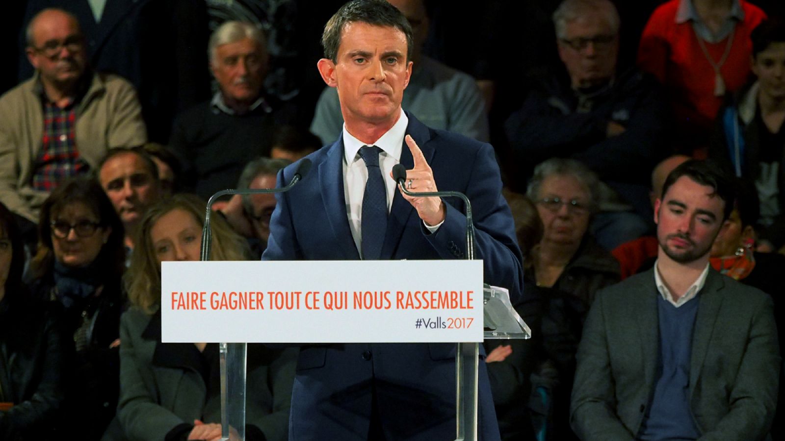 El primer ministro y candidato a las primarias socialistas francesas, Manuel Valls.
