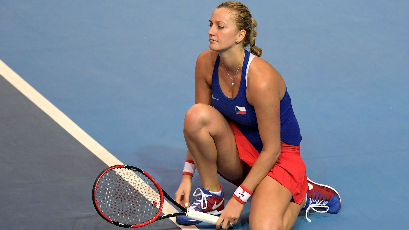 La tenista checa Petra Kvitova