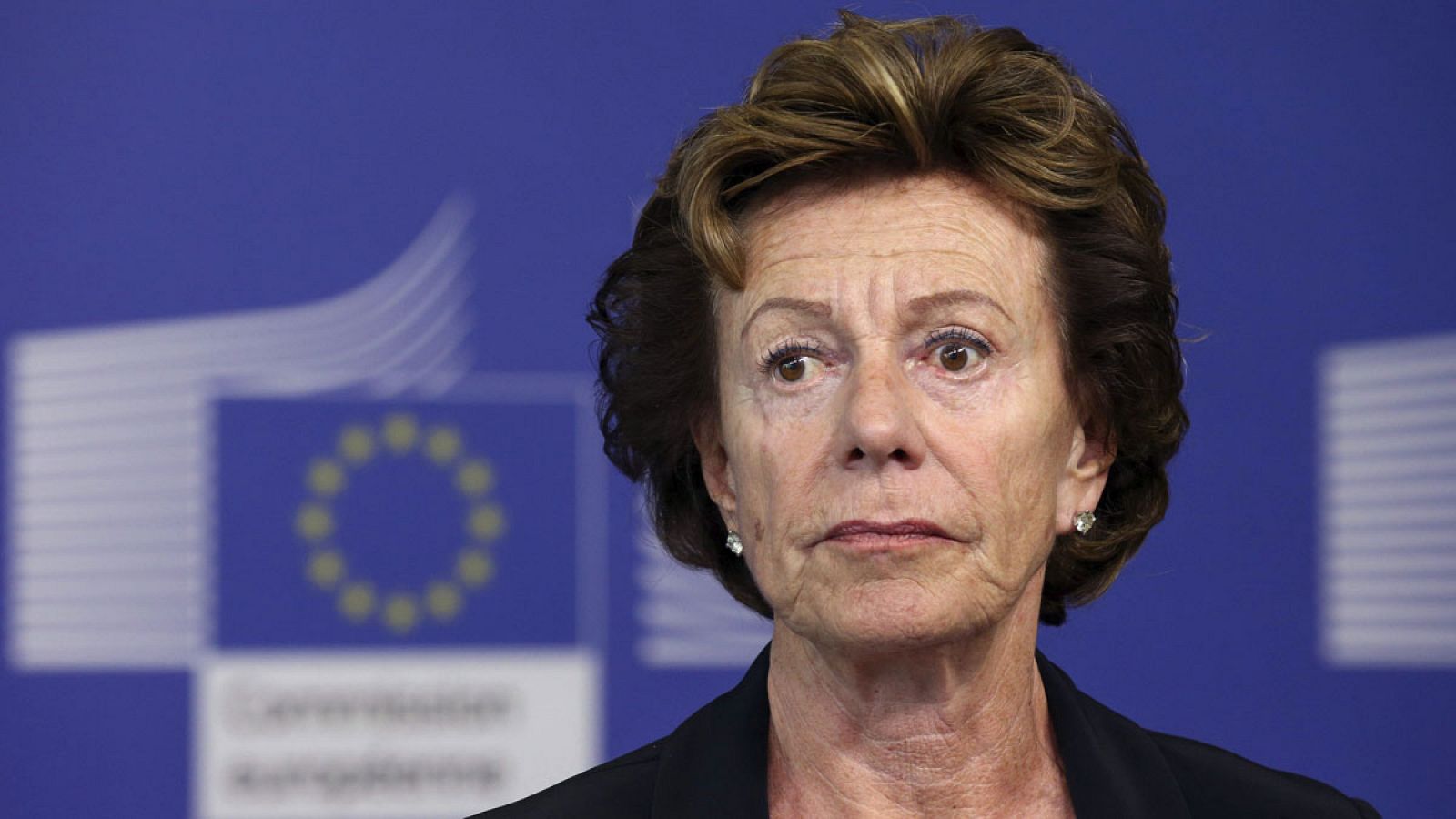 La exvicepresidenta de la Comisión Europea, Neelie Kroes