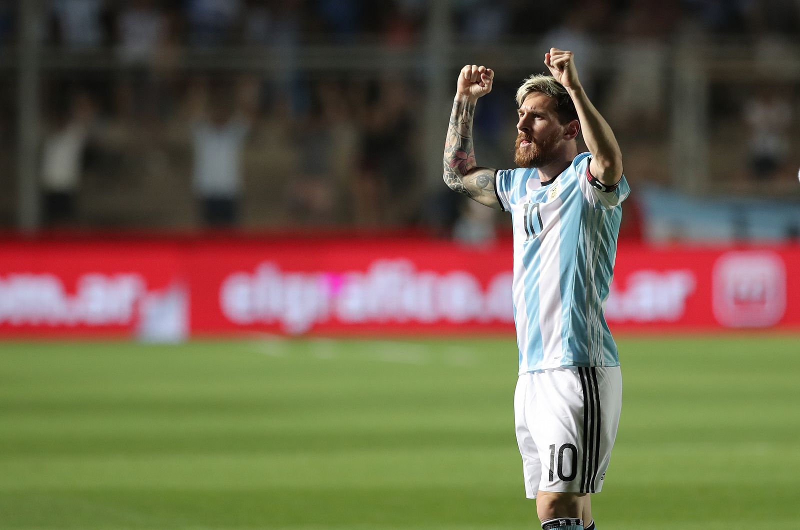 Lionel Messi en una foto de su partido ante Colombia el pasado 15 de noviembre.