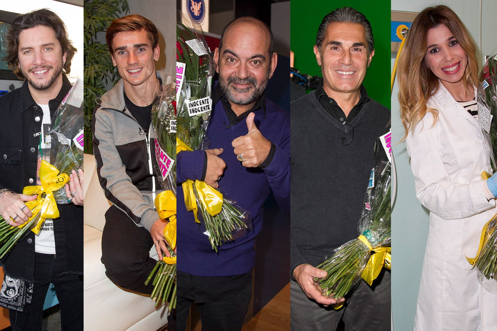 Manuel Carrasco, Antoine Griezmann, José Corbacho, Sergio Scariolo y Natalia, 'inocentes' 2016