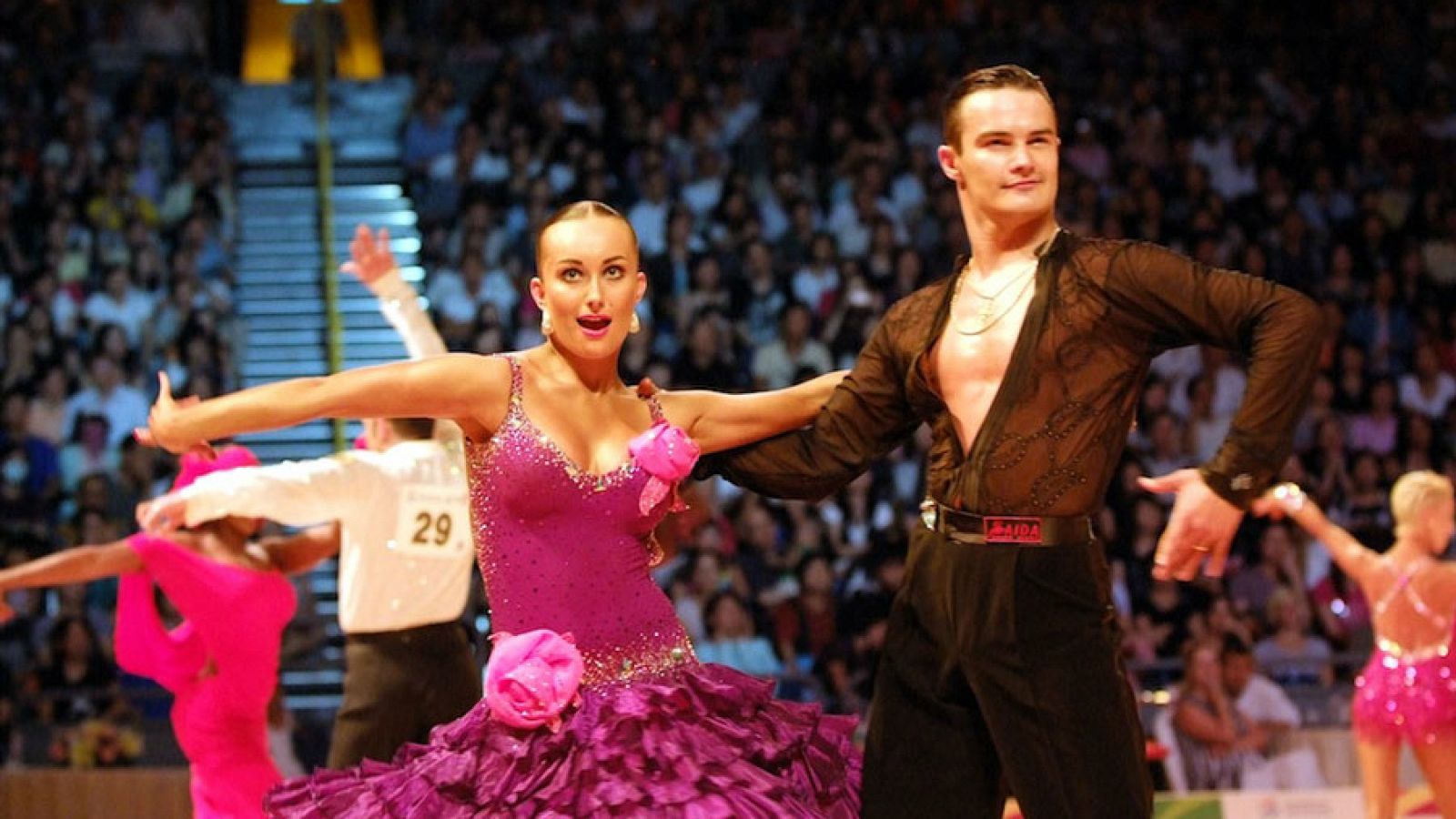 Una pareja baila en los World Games de Cali (Colombia) en 2013