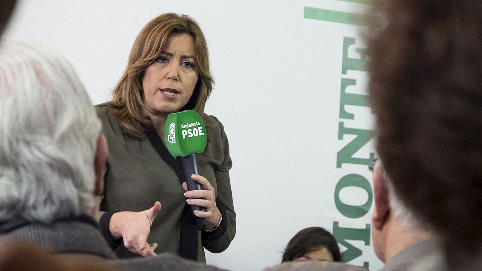La secretaria general del PSOE de Andalucía y presidenta de la Junta, Susana Díaz