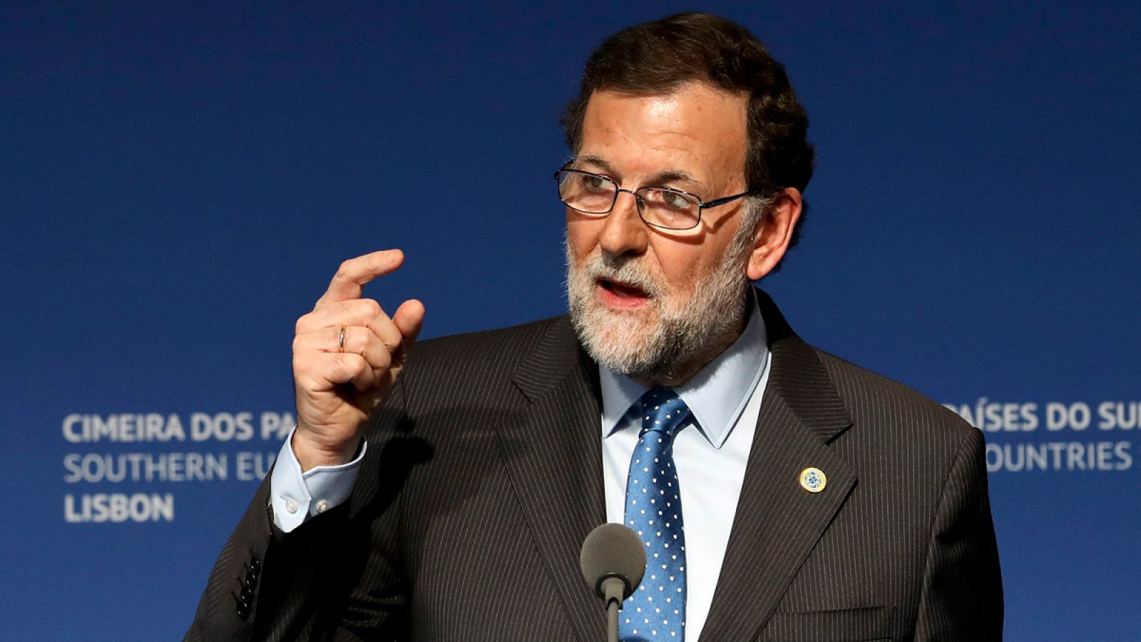 El presidente del Congreso, Mariano Rajoy