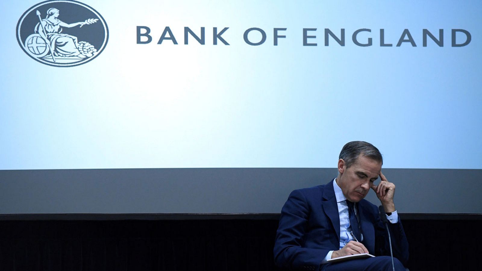 El gobernador del Banco de Inglaterra, Mark Carney, en una imagen de archivo.
