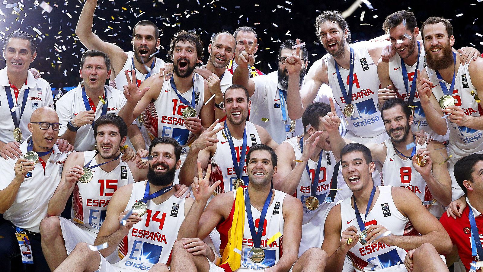 La selección española de baloncesto es la vigente campeona de Europa