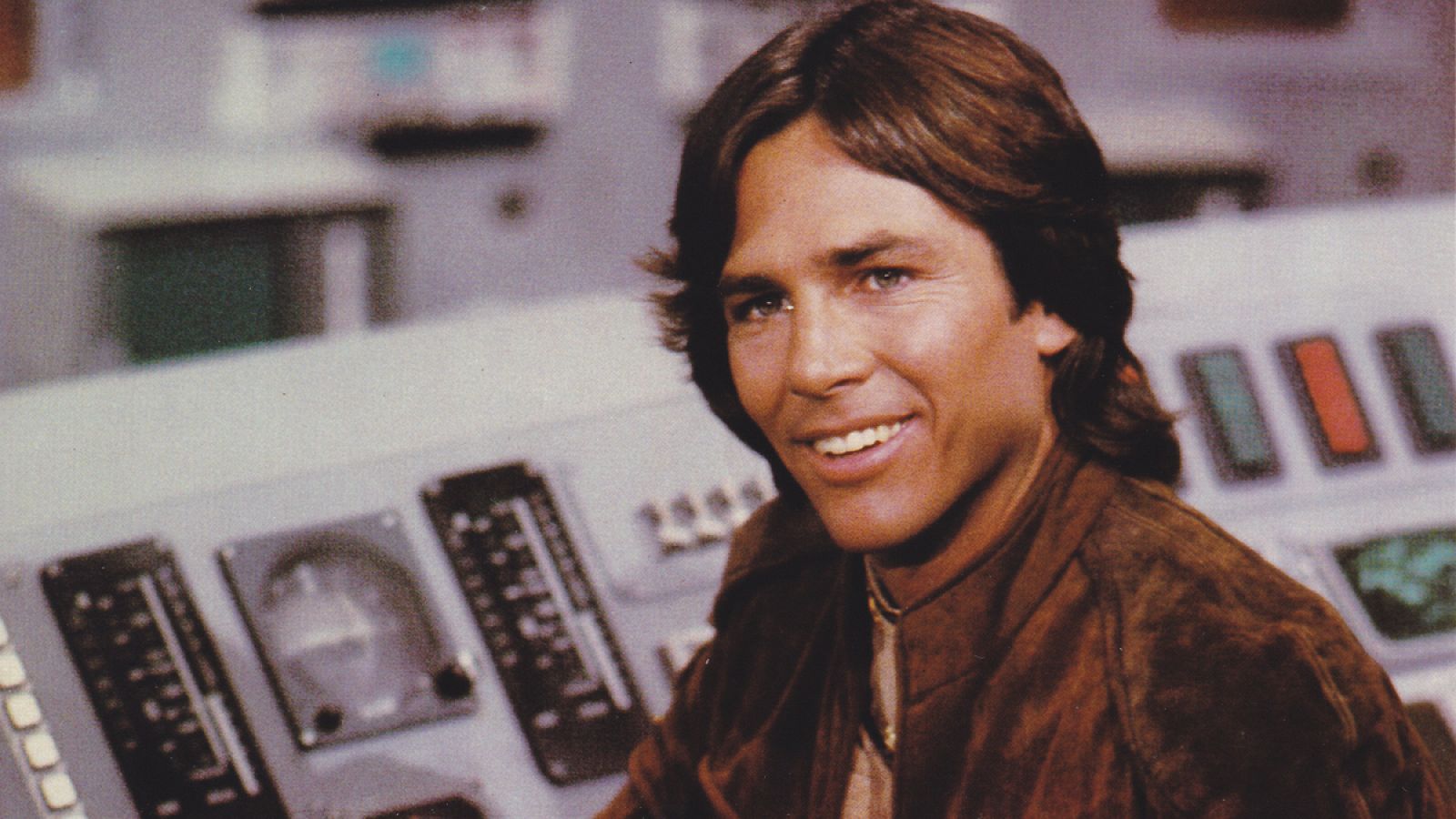 Hatch como el capitán Apolo en 'Battlestar Galactica' (1978).