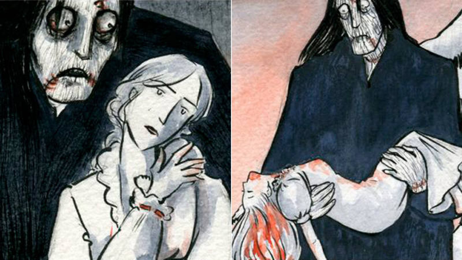 Viñetas de 'Mary Shelley: La muerte del monstruo'