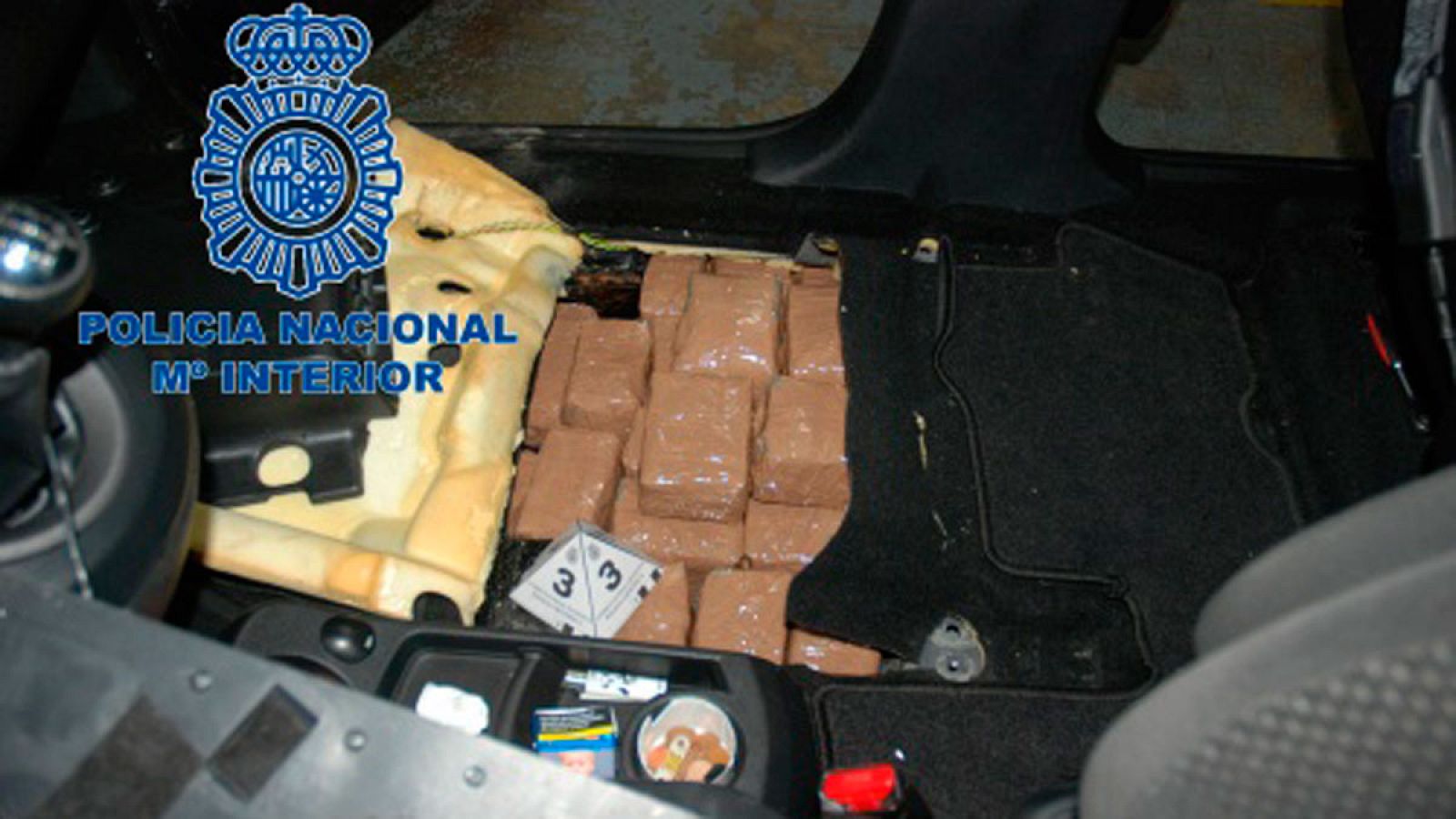 Parte del alijo incautado por la Policía Nacional en una operación contra una presunta red de narcotraficantes en Cádiz y Málaga.