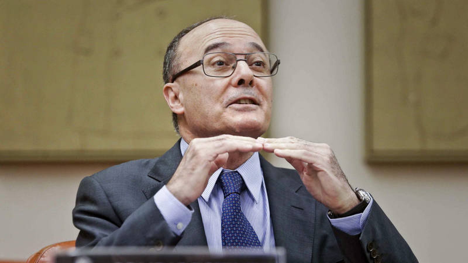 El gobernador el Banco de España, Luis María Linde, en una imagen de archivo