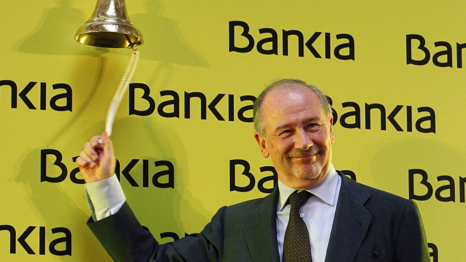 Imagen de archivo de Rodrigo Rato en la salida a Bolsa de Bankia en julio de 2011