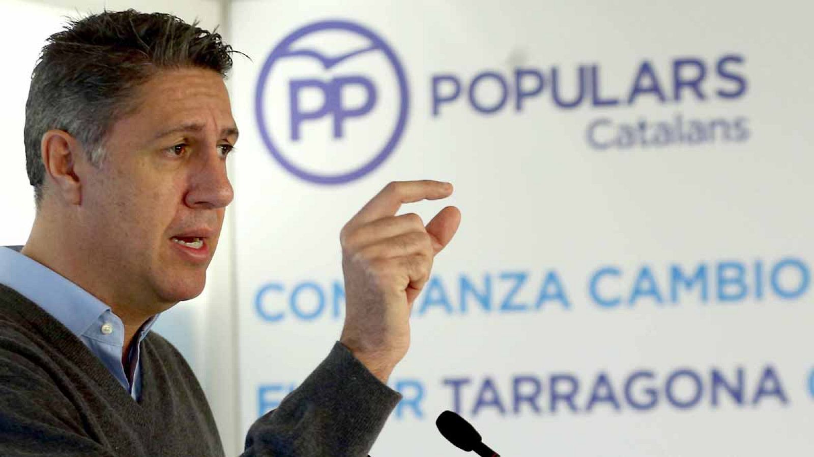 El coordinador general del PP catalán, Xavier García Albiol.