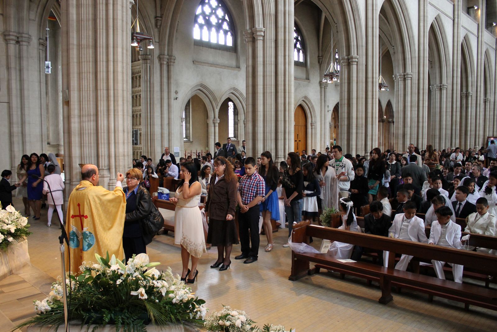 En una ceremonia en la catedral de San Jorge