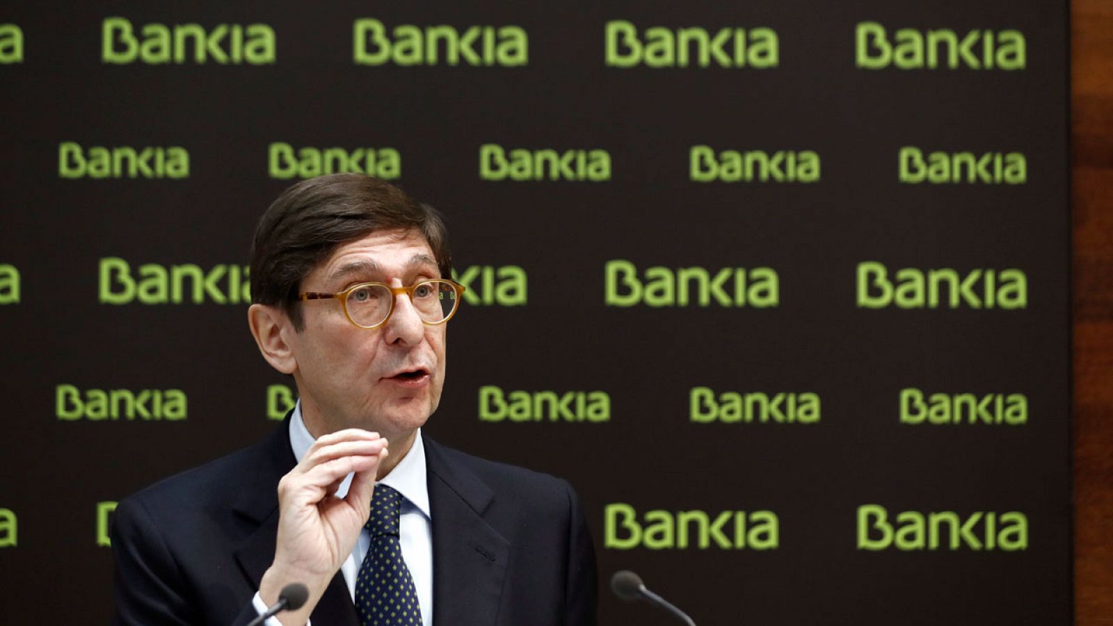 El presidente de Bankia, José Ignacio Goirigolzarri, en una foto de archivo