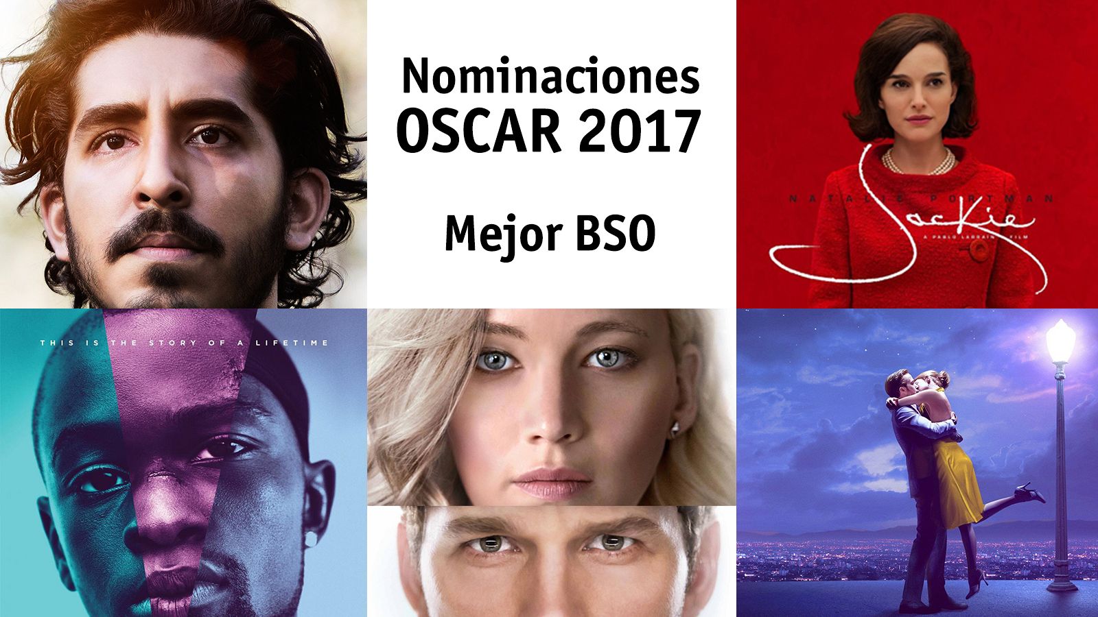 Interactivo Oscar 2017 - Nominados a Mejor Banda Sonora