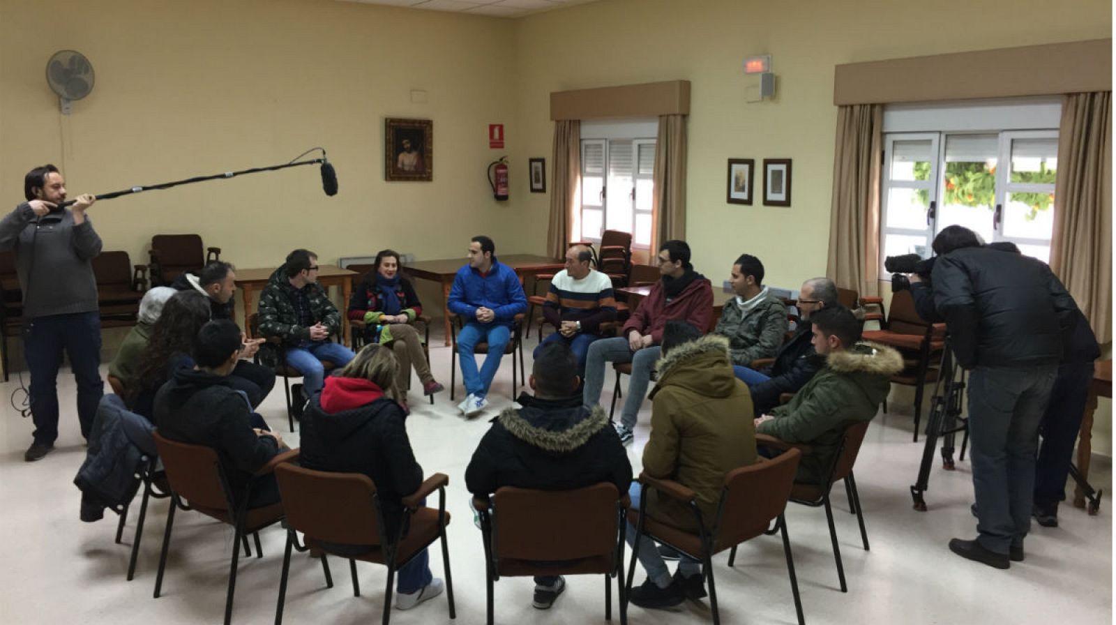El antiguo seminario menor de Jaén acoge a todos aquellos que han empezado su proceso de recuperación en Proyecto Hombre.
