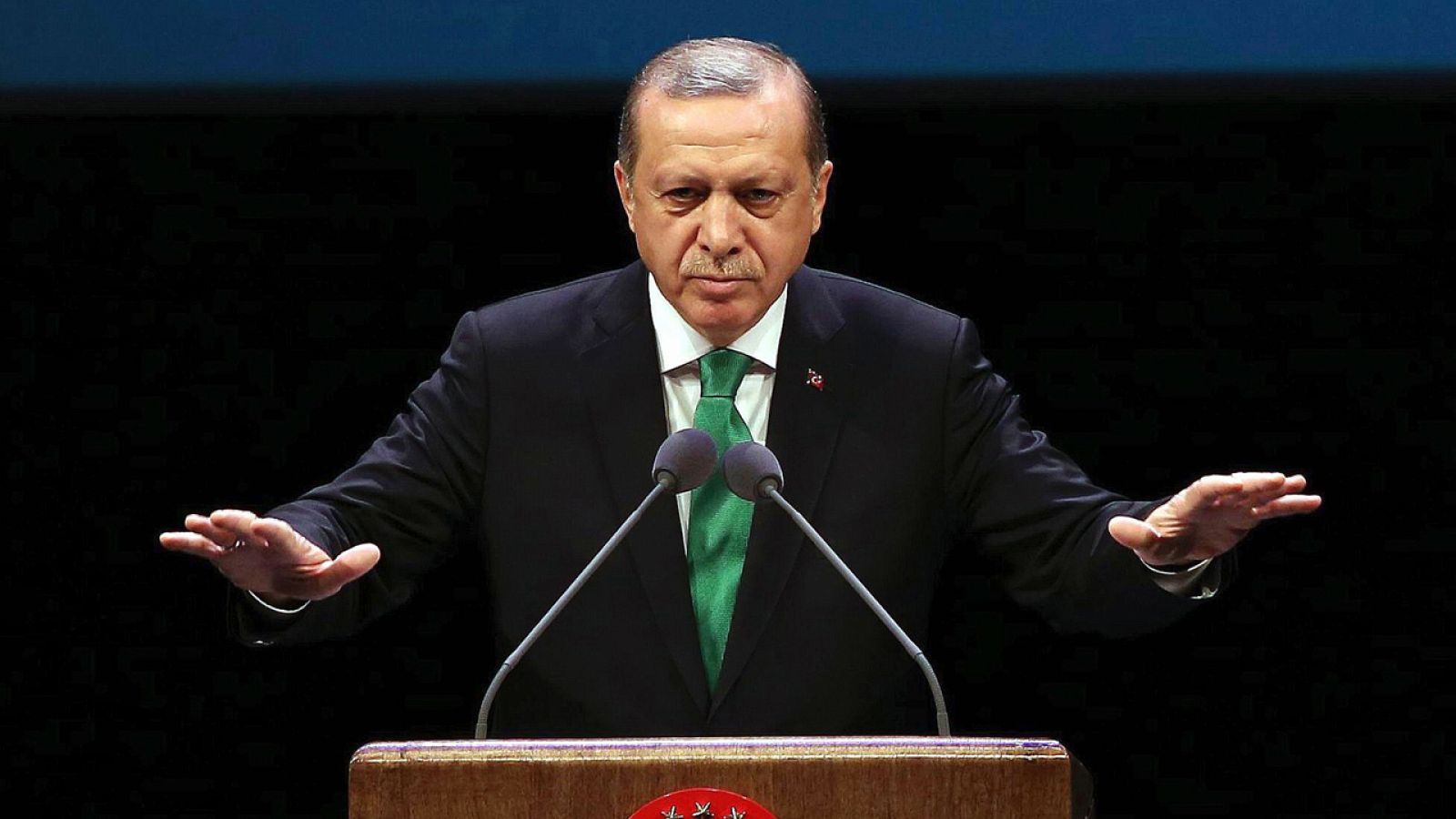 El presidente de Turquía, Recep Tayipp Erdogán fotografiado el jueves en Ankara