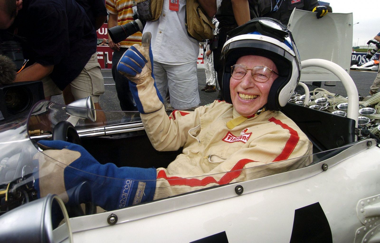 John Surtees en una imagen de 2004