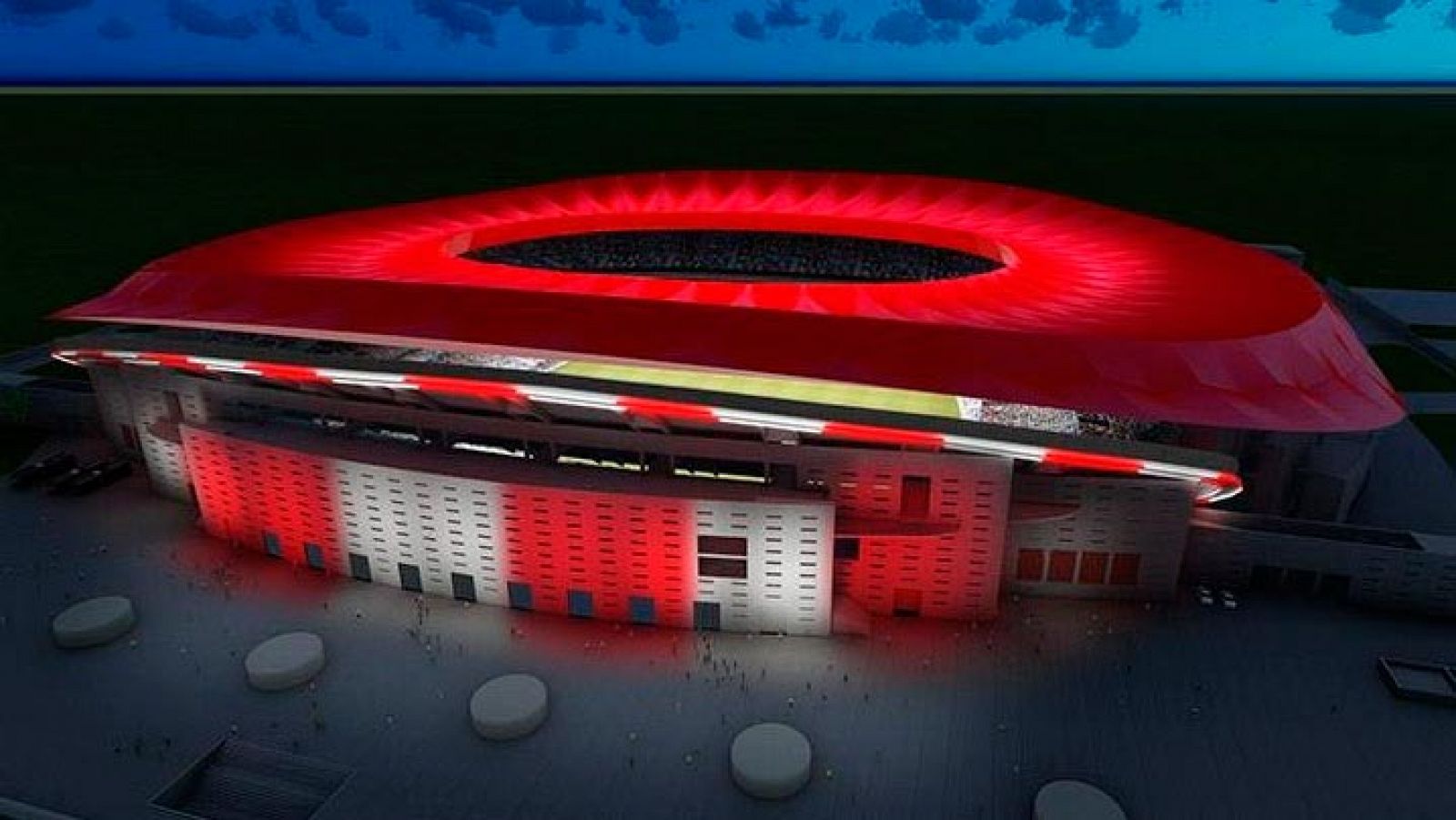 El nuevo estadio del Atlético de Madrid