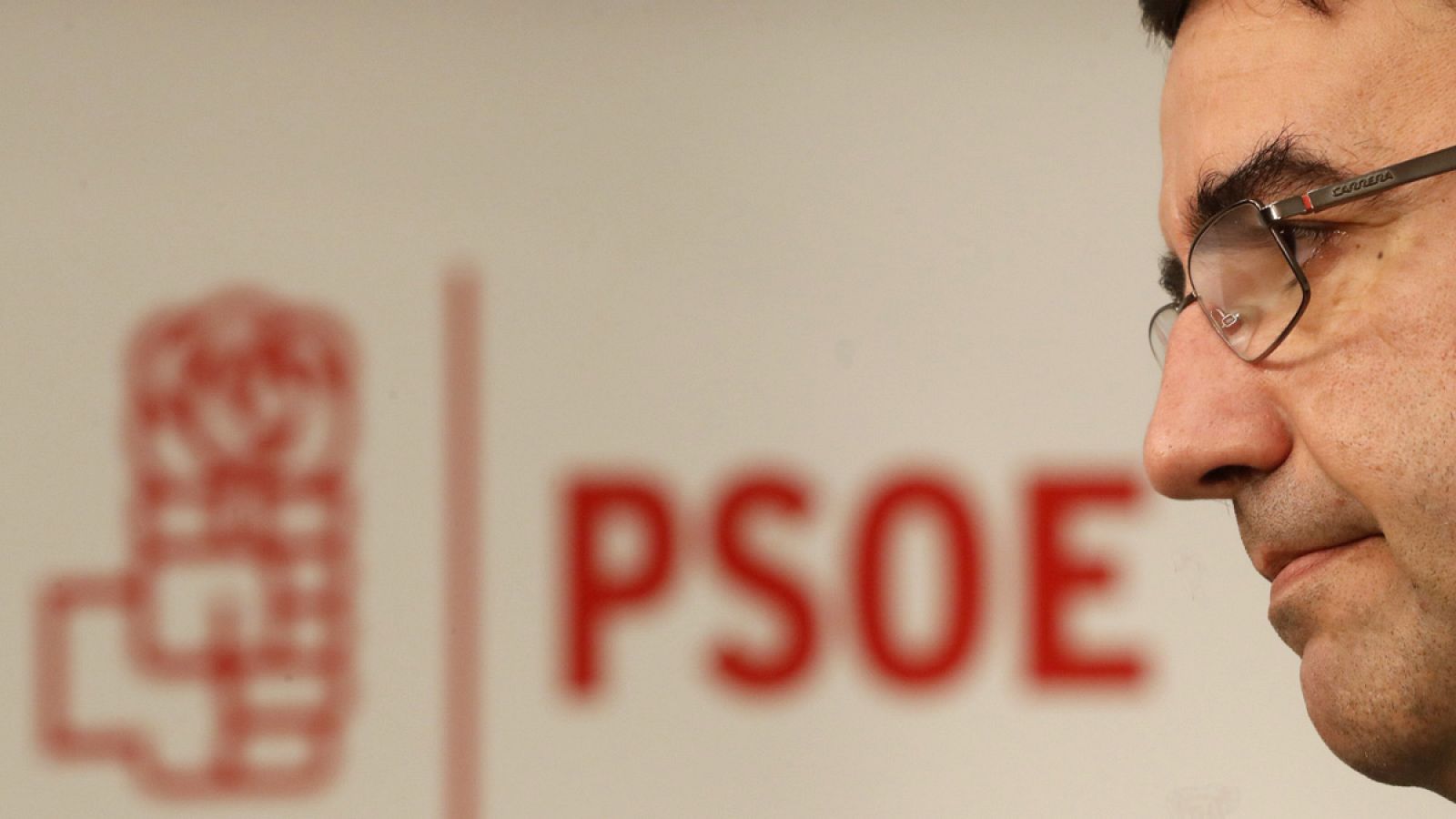 El portavoz de la Comisión Gestora del PSOE, Mario Jiménez