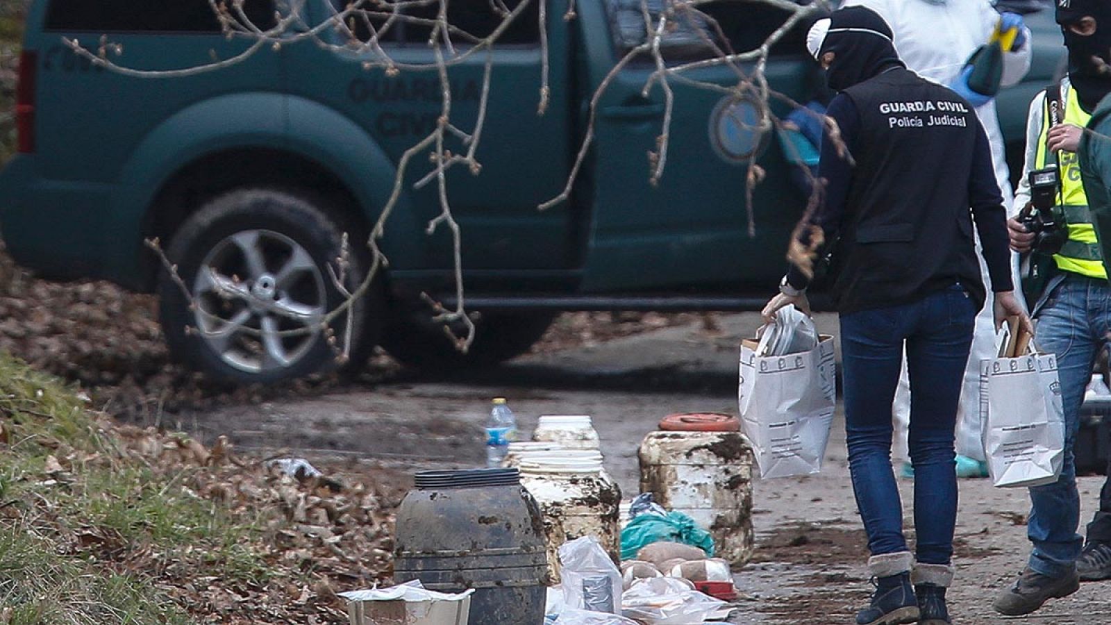 El 8 de marzo la Guardia Civil localizó un zulo de ETA con material explosivo