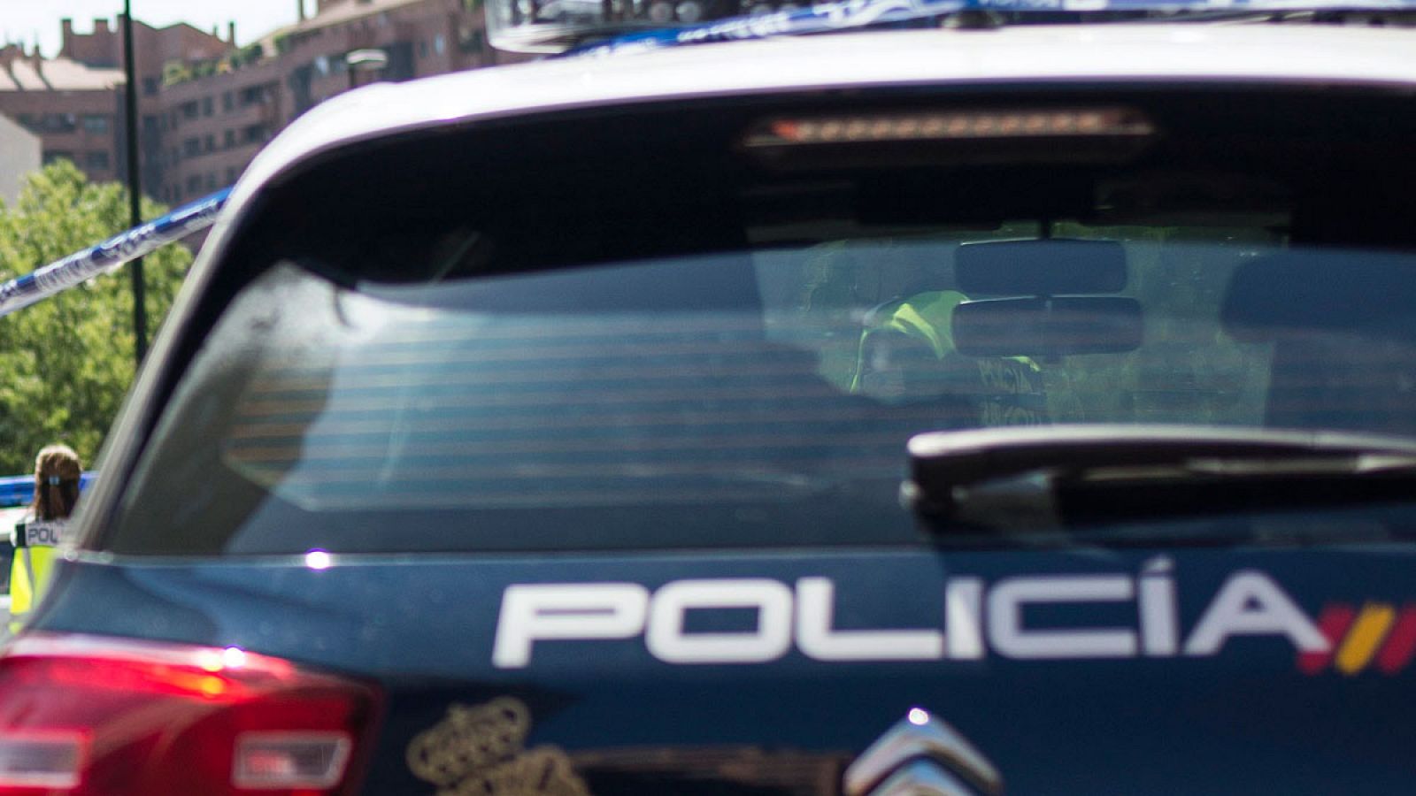 Un coche de la policía Nacional en una imagen de archivo.