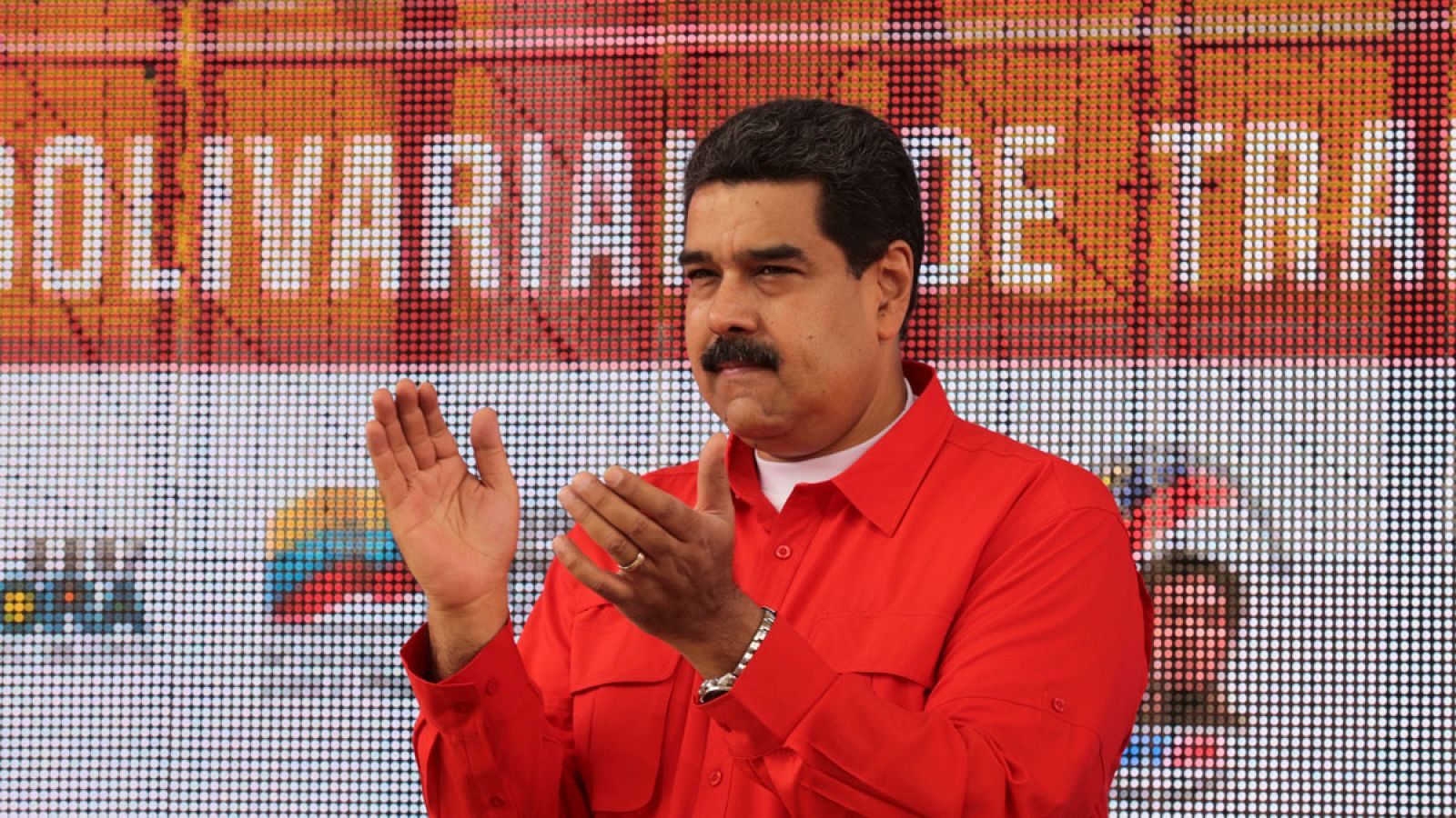 El presidente de Venezuela, Nicolás Maduro, el pasado 18 de marzo de 2017 durante un acto en Caracas.
