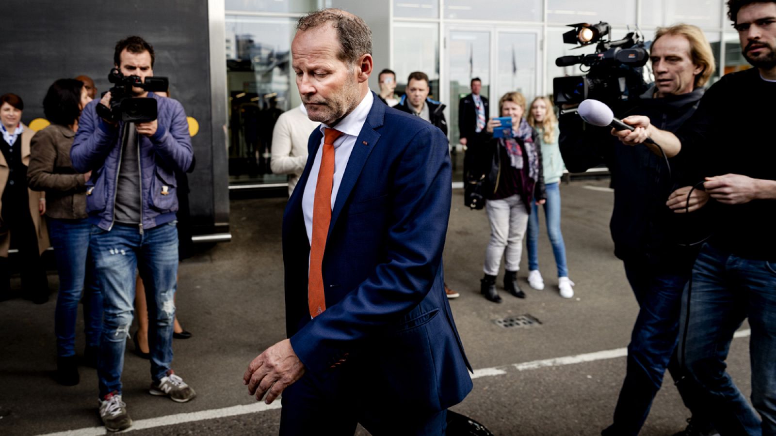 El hasta ahora seleccionador holandés, Danny Blind. AFP PHOTO / ANP / Robin van Lonkhuijsen