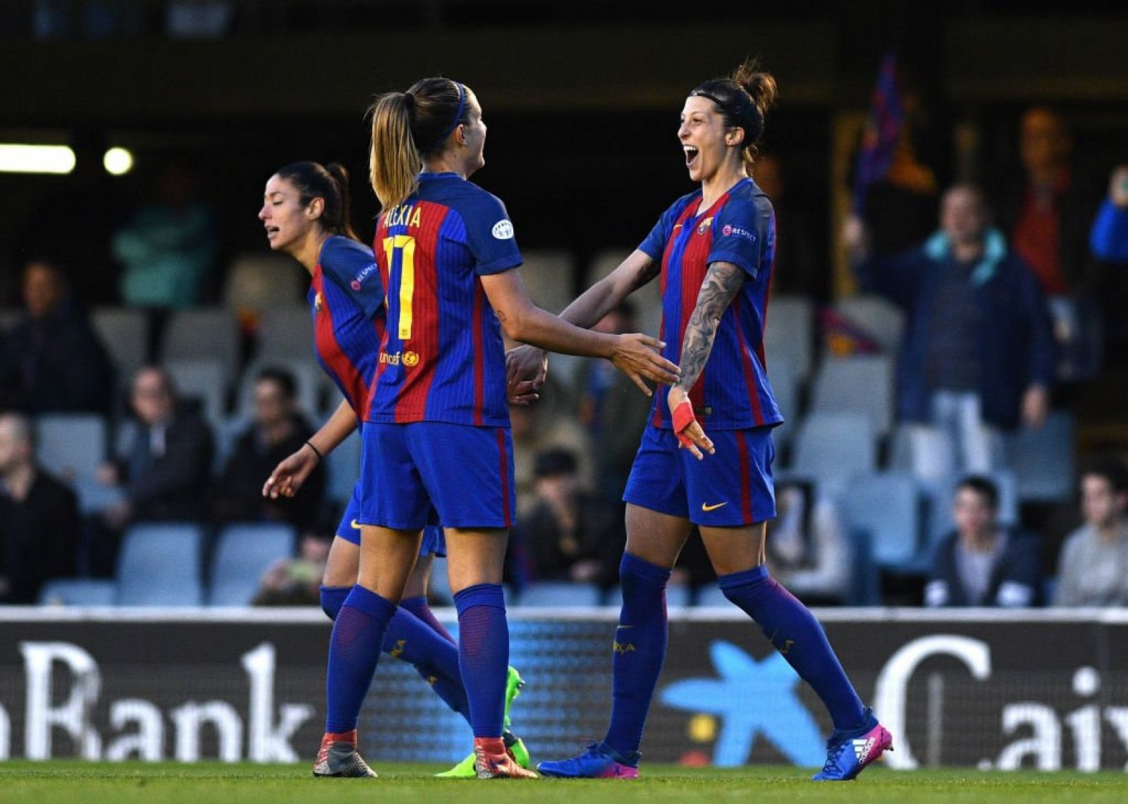 El FC Barcelona femenino, a semifinales de la Champions