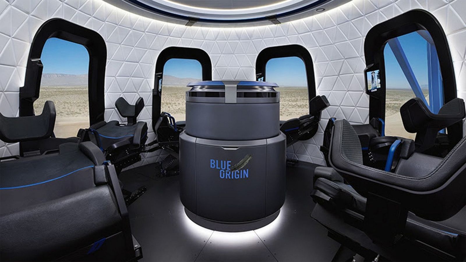 Los vuelos de los clientes de Blue Origin durarán unos 11 minutos.