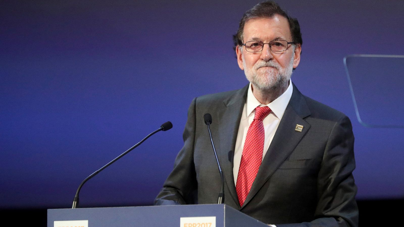 Mariano Rajoy, en el Congreso del Partido Popular Europeo celebrado en La Valeta (Malta)